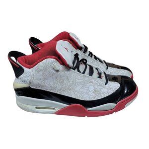 Air Jordan Mens Dub Zero Shoes Varsity Red 2005 Size 11.5 Item 311046 160